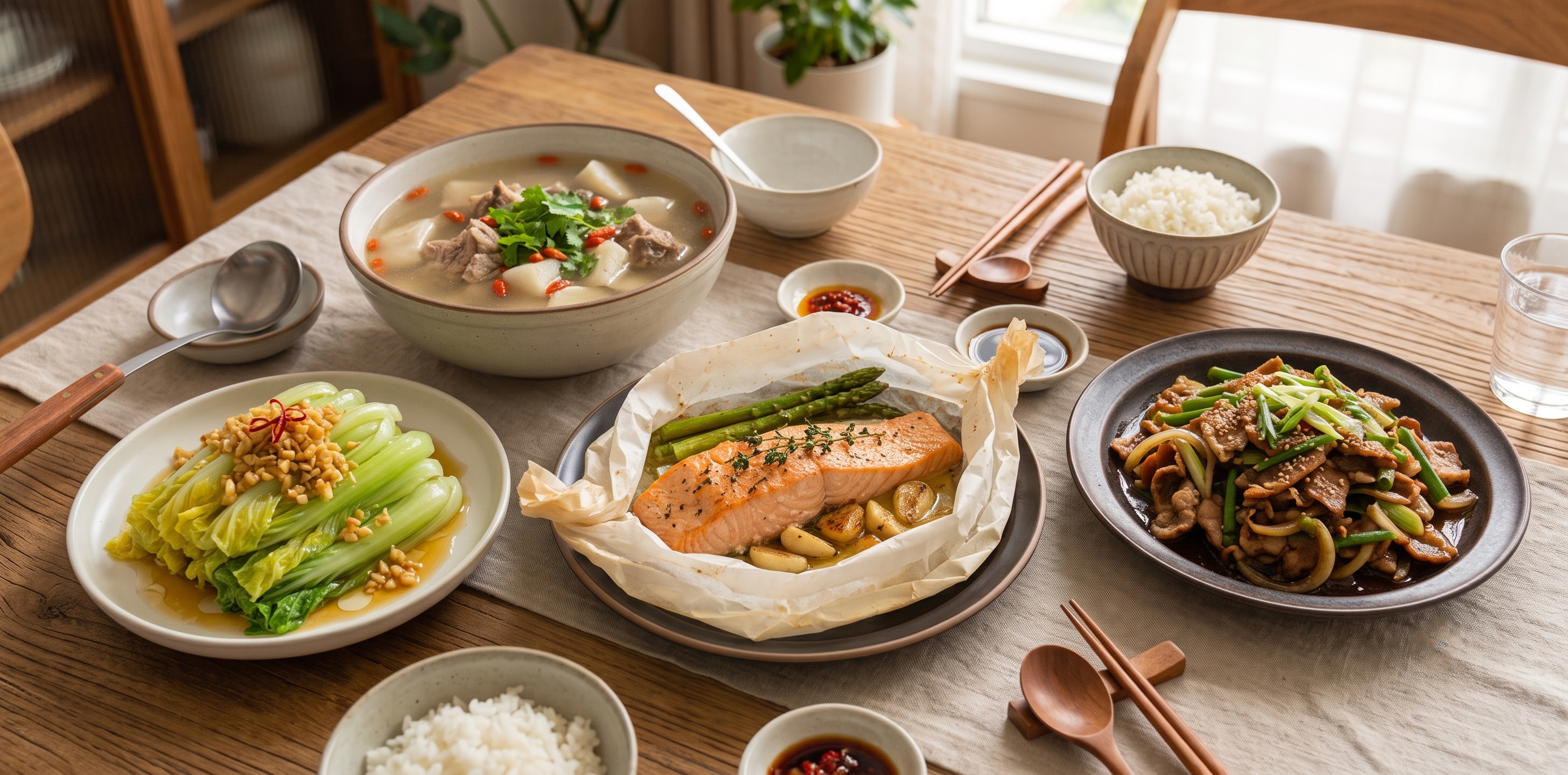 雙薪家庭晚餐煮飯好累？4大省力技巧，AI智慧廚房幫助你快速上菜！