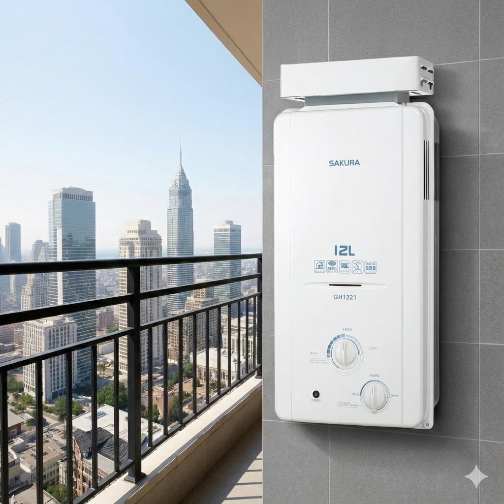 屋外型熱水器推薦使用嗎？3大優勢不可不知，節能環保超耐用！