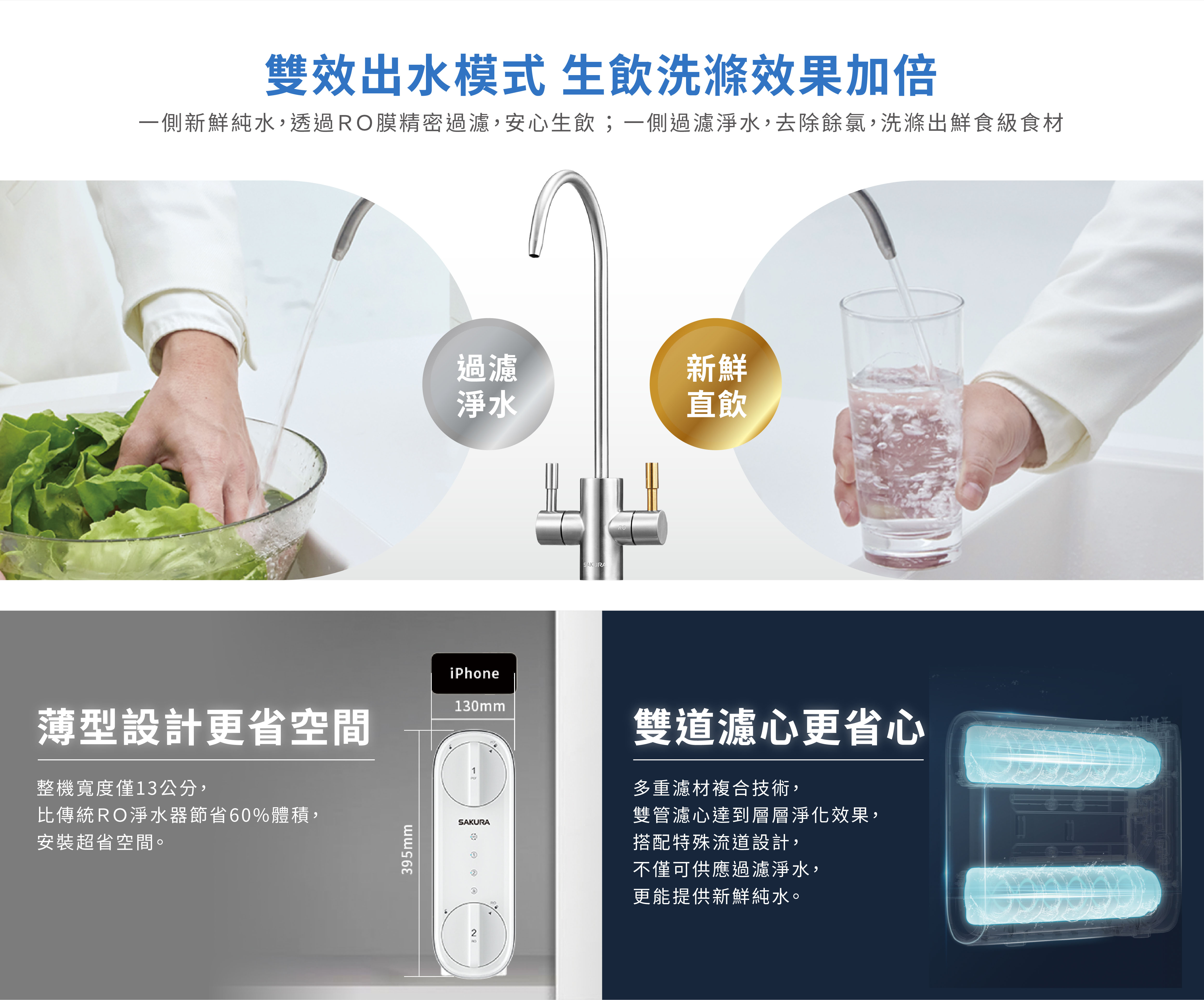 櫻花 家用淨水器 SAKURA P0233A 廚下型飲水機 熱飲機 商用淨水 飲水機 RO 淨水器 全戶淨水